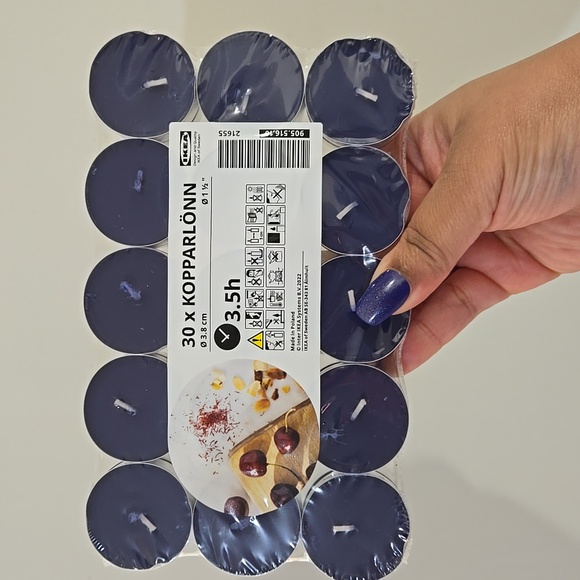 🍒🍒 (Retired) KOPPARLÖNN Scented tealight, almond & cherry - Picture 5 of 5